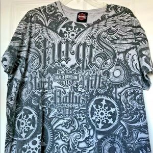 Mens Harley Davidson Sturgis 2017 T-Shirt  2XL